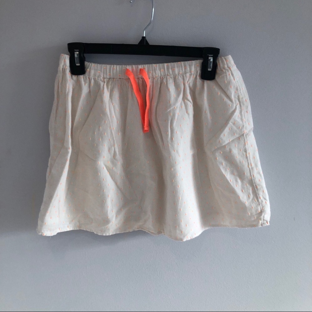 floral bohemian old navy linen cotton mini skirt
